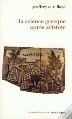 Capa do artigo La Science Grecque Apres Aristote