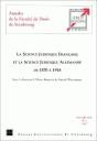 La Science Juridique Francaise Et La Science Juridique Allemande 1870/1918 - Preview