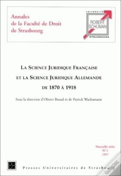Capa do artigo La Science Juridique Francaise Et La Science Juridique Allemande 1870/1918