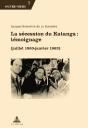 La Sécession Du Katanga : Témoignage - Preview