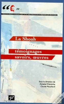 Capa do artigo La Shoah ; Témoignages, Savoirs, Oeuvres