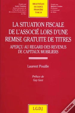 Capa do artigo La Situation Fiscale De L'Associe Lors D'Une Remise Gratuite De Titres