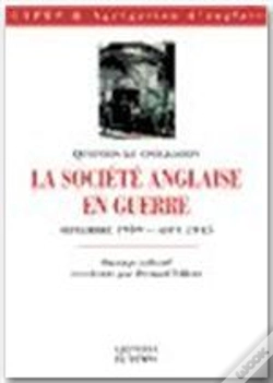 Capa do artigo La Societe Anglaise En Guerre 1939-1945