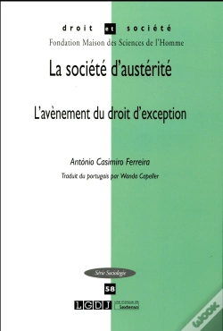 Capa do artigo La Societe D'Austerite