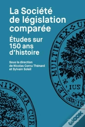 Capa do artigo La Société De Législation Comparée : Études Sur 150 Ans D