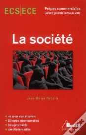 Capa do artigo La Societe - Theme Culture G Hec 2012