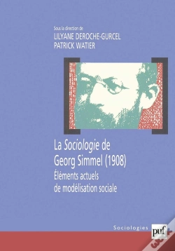 Capa do artigo La Sociologie De Georg Simmel (1908) ; Éléments Actuels De Modélisation Sociale