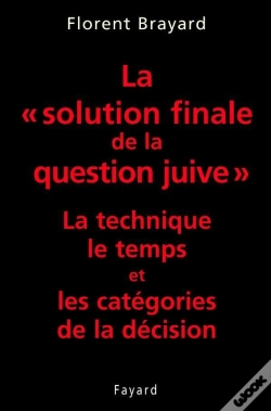 Capa do artigo La  Solution Finale De La Question Juive