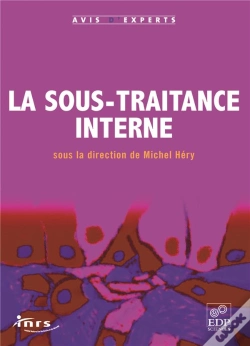 Capa do artigo La Sous-Traitance Interne