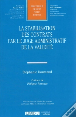 Capa do artigo La Stabilisation Des Contrats Par Le Juge Administratif De La Validité