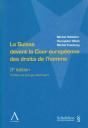 La Suisse Devant La Cour Europeenne Des Droits De L'Homme - Preview