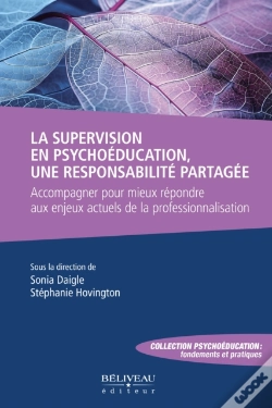 Capa do artigo La Supervision En Psychoéducation, Une Responsabilité Partagée
