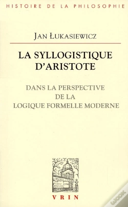 Capa do artigo La Syllogistique D'Aristote