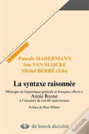 Capa do artigo La Syntaxe Raisonnee - Hadermann  /La Syntaxe Raisonnee/