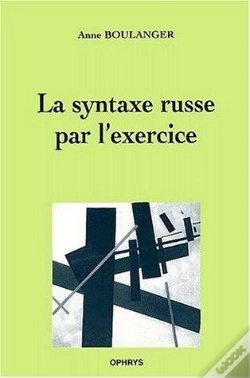 Capa do artigo La Syntaxe Russe Par L'Exercice