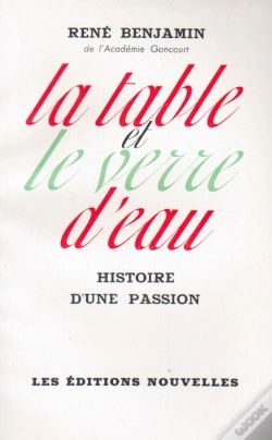 Capa do artigo La Table Et Le Verre D'Eau ; Histoire D'Une Passion