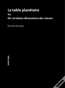 Capa do artigo La Table Planétaire Ou De Certaines Dimensions Des Choses