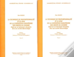 Capa do artigo La Technique De Proportionnalité Et Le Juge De La Cedh