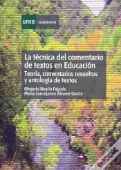 Capa do artigo La Técnica Del Comentario De Textos En Educación. Teor¡A, Comentarios Resueltos Y Antolog¡A De Texto