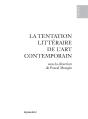 La Tentation Littéraire De L'Art Contemporain - Preview