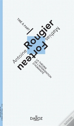 Capa do artigo La Theorie De L'Intervention D'Humanite - 1re Edition