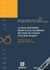 Capa do artigo La Tierce Intervention Devant La Cour Européenne Des Droits De L