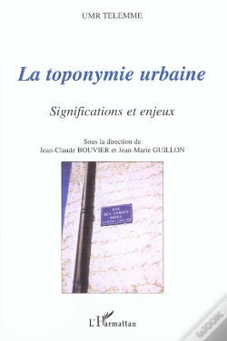 Capa do artigo La Toponymie Urbaine ; Significations Et Enjeux