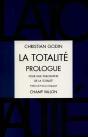La Totalite, Prologue Pour Une Philosophie De La Totalite - Preview