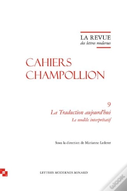 Capa do artigo La Traduction Aujourd'Hui ; Le Modèle Interprétatif