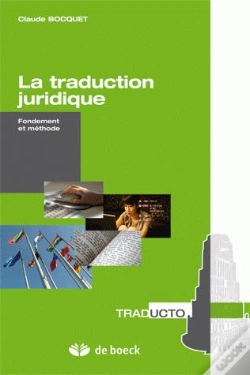 Capa do artigo La Traduction Juridique ; Fondement Et Méthode