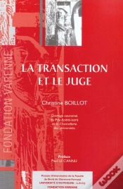 Capa do artigo La Transaction Et Le Juge