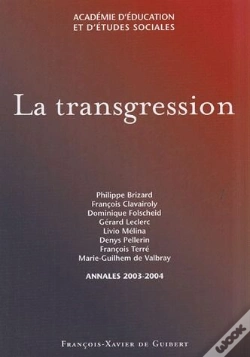 Capa do artigo La Transgression