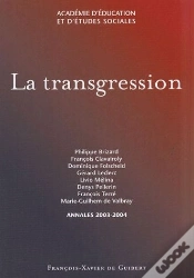 Capa do artigo La Transgression