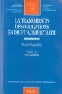 La Transmission Des Obligations En Droit Administratif - Preview
