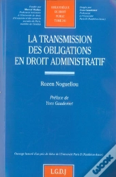La Transmission Des Obligations En Droit Administratif