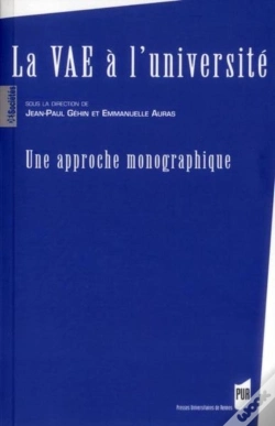 Capa do artigo La Vae À L'Université ; Une Approche Monographique