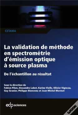 Capa do artigo La Validation De Méthode En Spectrometrie D'Émission Optique À Source Plasma