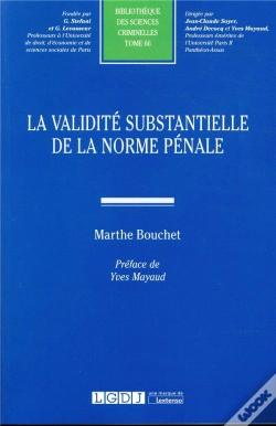 Capa do artigo La Validité Substantielle De La Norme Pénale