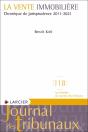 La Vente Immobilière : Chronique De Jurisprudence 2010-2020 - Preview
