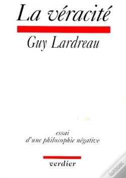 Capa do artigo La Véracité ; Essai D'Une Philosophie Négative