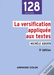 Capa do artigo La Versification Appliquée Aux Textes (5e Édition)