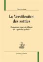 La Versification Des Sotties ; Composer, Jouer Et Diffuser Les "Parolles Polies" - Preview