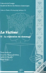 Capa do artigo La Victime Tome 2 ; La Réparation Du Dommage