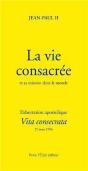 La Vie Consacrée Et Sa Mission Dans Le Monde - Vita Consecrata : Exhortation Apostolique Du 25 Mars 1996 - Preview