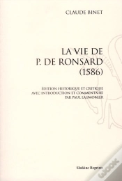 Capa do artigo La Vie De Pierre De Ronsard (1586)