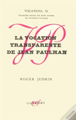 Capa do artigo La Vocation Transparente De Jean Paulhan