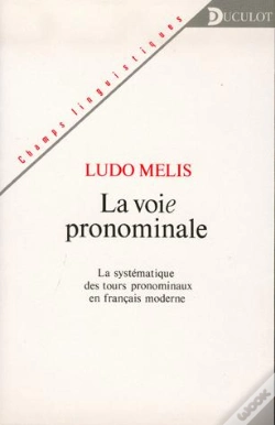 Capa do artigo La Voie Pronominale