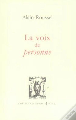 Capa do artigo La Voix De Personne