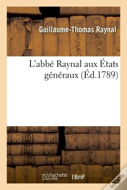Capa do artigo L'Abbe Raynal Aux Etats Generaux Edition 1789