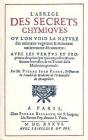 L'Abrégé Des Secrets Chymiques - Preview